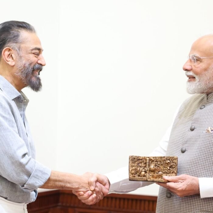 பிரதமர் மோடியுடன் கமல்ஹாசன் சந்திப்பு!