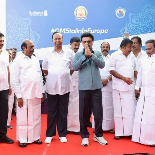 ஜெர்மனி, இங்கிலாந்துக்குப் புறப்பட்டுச் சென்றார் முதலமைச்சர் மு.க.ஸ்டாலின்!