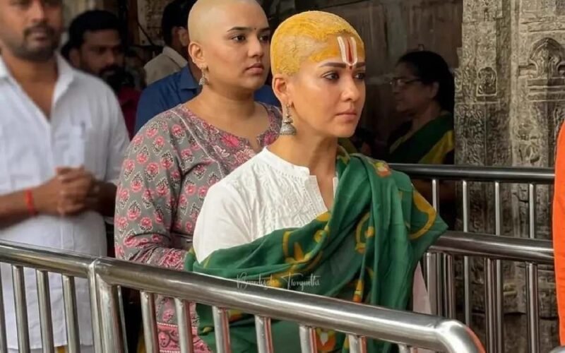 Nayanthara Bald Look