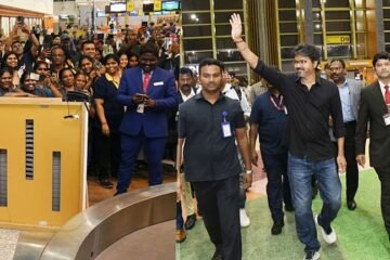 முதலீடுகளை ஈர்க்க இங்கிலாந்து புறப்பட்டார் முதல்வர் விஜய் !!