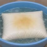 Yellow-Stained Pillows