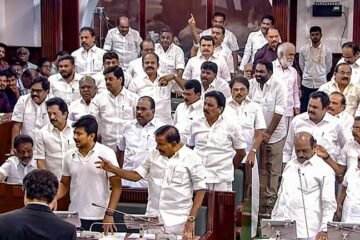 சட்டசபையில் இருந்து திமுக வெளிநடப்பு! முதல்வர் விஜய் பதிலுரையின்போது பரபரப்பு!