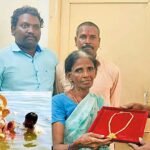 dailythanthi 2026 09 19 0129zew9 364 விநாயகர் சிலையுடன் 7 பவுன் நகையை தவறவிட்ட மூதாட்டி: ஏரியில் தேடி மீட்ட போலீசார்!