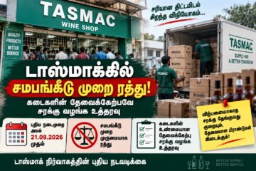 டாஸ்மாக்கில் சமபங்கீடு முறை ரத்து: கடைகளின் தேவைக்கேற்ப மதுபானங்கள் வழங்க உத்தரவு!