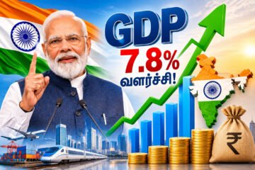 இந்தியாவின் பொருளாதார வளர்ச்சி 7.8%: பிரதமர் மோடி பெருமிதம்!