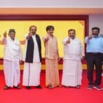 vijay meetin photo தவெக கூட்டணிக்கு ‘மதச்சார்பற்ற சமூகநீதி வெற்றிக் கூட்டணி’ என பெயர் – விஜய் தலைவராக தேர்வு!